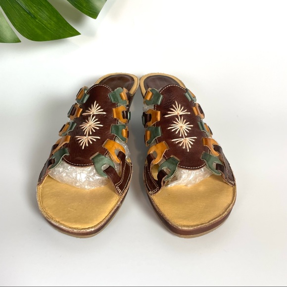 Pikolinos caged sandal heel 40 - Picture 3 of 10